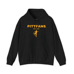 PITTFANS™ Soccer Est. 1954 hooded black sweatshirt