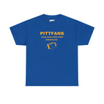 PITTFANS Men's Football Undefeated Years Heavy Cotton Tee