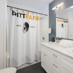 PITTFANS EST. 1933 SHOWER CURTAIN
