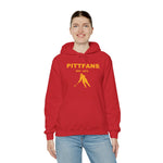 PITTFANS™ Women's Hockey Est. 1972 hooded red sweatshirt