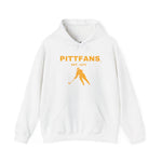 PITTFANS™ Women's Hockey Est. 1972 hooded white sweatshirt