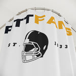 PITTFANS Est. 1933 Shower Curtain