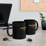 PITTFANS® 412 MUSCLE — Black Mug (11oz)