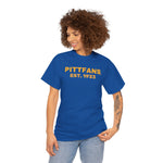  PITTFANS™ Est. 1933 royal blue shirt celebrates the legacy of Pittsburgh Football 