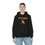 PITTFANS™ Women's Hockey Est. 1972 hooded black sweatshirt