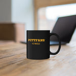 PITTFANS® 412 MUSCLE — Black Mug (11oz)