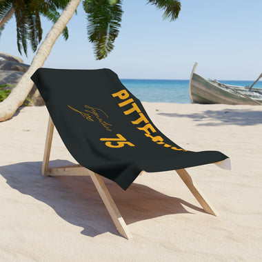 PITTFANS Signature Joe 75 Beach Towel