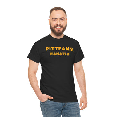 PITTFANS™ black Fanatic t-shirt 