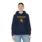 PITTFANS™ Women's Hockey Est. 1972 hooded navy blue sweatshirt