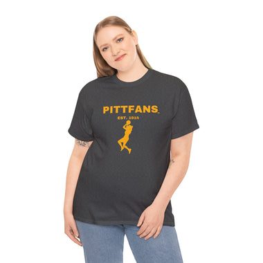  PITTFANS™ Women's Basketball Est.1914 dark heather t-shirt 