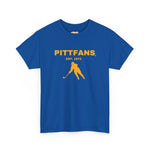 PITTFANS™ Women's Hockey Est. 1972 royal blue t-shirt