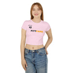 PITTFANS Signature 43 Women's Baby Tee pink