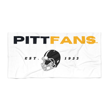 PITTFANS Est. 1933 Beach Towel
