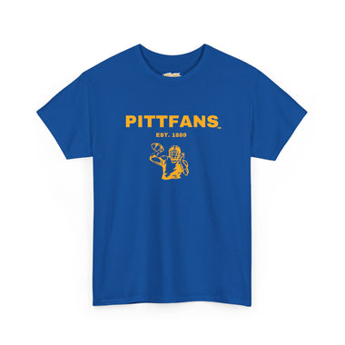 PITTFANS™ Football Est. 1889 royal blue t-shirt