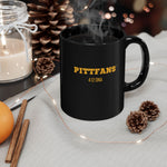 PITTFANS® 412 DNA — Black Mug (11oz)