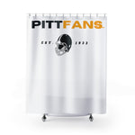 PITTFANS Est. 1933 Shower Curtain