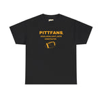 PITTFANS Men's Football Undefeated Years Heavy Cotton Tee