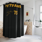 PITTFANS Signature Joe 75 Shower Curtain