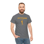 PITTFANS Football Est.1933 "The Catch" Men's Heavy Cotton Tee