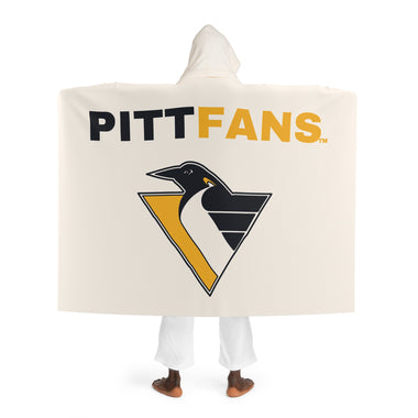 PITTFANS Bird Hooded Sherpa Fleece Blanket