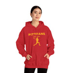 PITTFANS™ Women's Baseball Est. 1943 hooded red sweatshirt