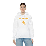 PITTFANS™ Women's Hockey Est. 1972 hooded white sweatshirt