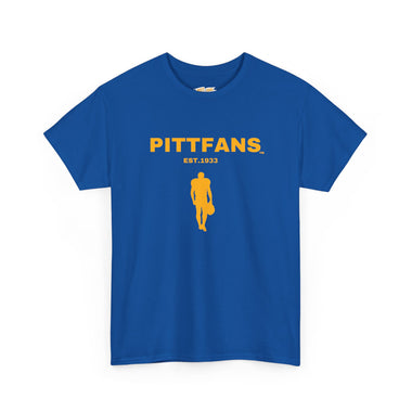 PITTFANS™ Est. 1933 Football standing player royal blue shirt