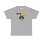 PITTFANS Men's Baseball Est. 1882 with Pirate Heavy Cotton Tee