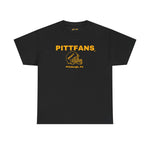 PITTFANS Draft-Pittsburgh, PA Men's T-Shirt PITTFANS BLACK