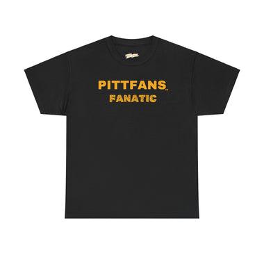 PITTFANS™ black Fanatic t-shirt 