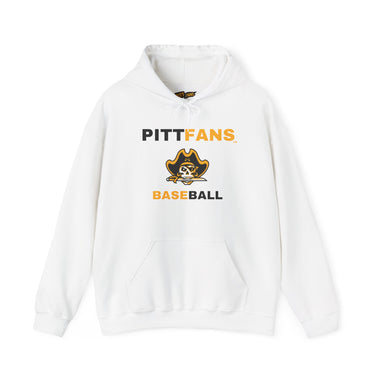 PITTFANS Baseball Women's Hoodie white